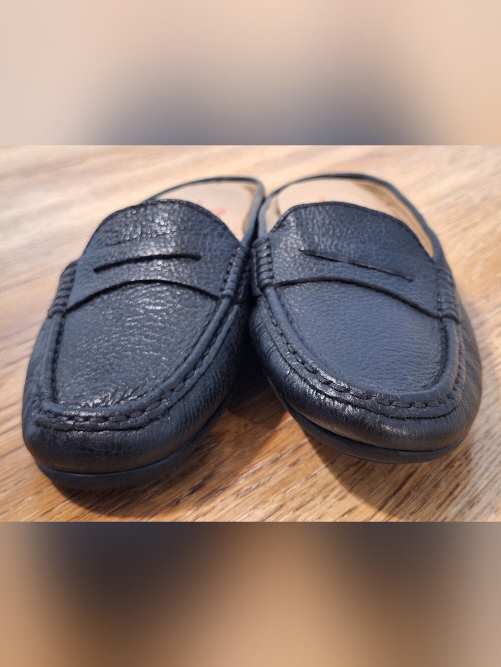 Marc Joseph New York Black Pebbled Leather Union Mule - 8.5 - Picture 8 of 13